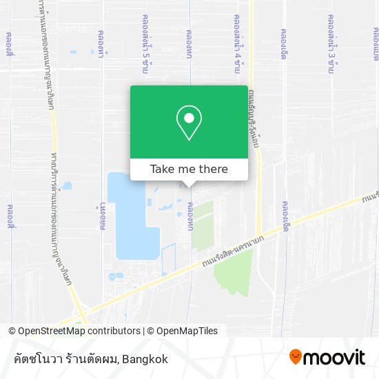 คัตซโนวา ร้านตัดผม map