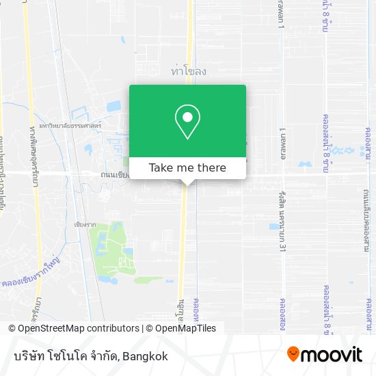 บริษัท โซโนโค จำกัด map
