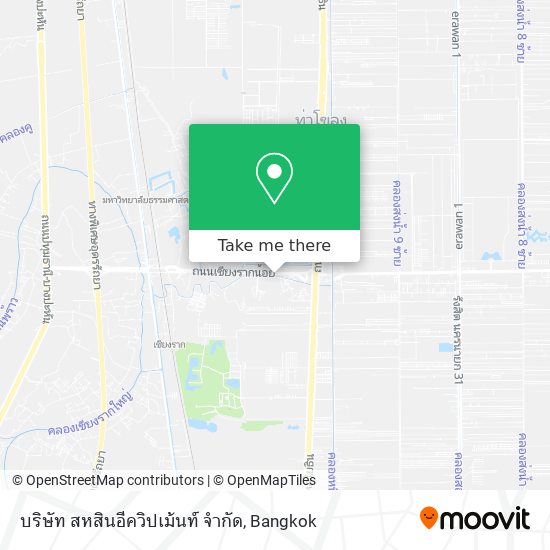 บริษัท สหสินอีควิปเม้นท์ จำกัด map