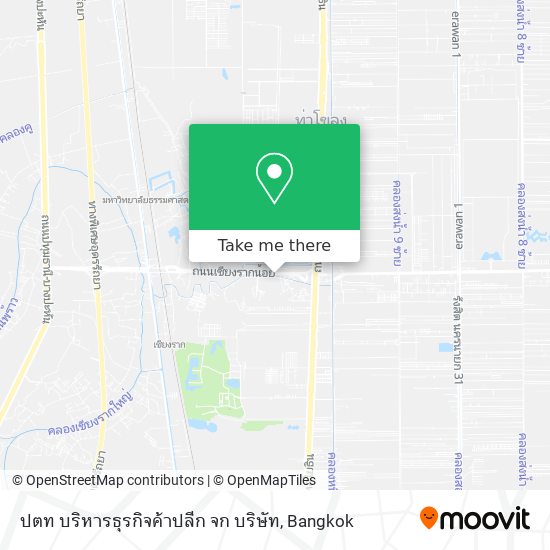 ปตท บริหารธุรกิจค้าปลีก จก บริษัท map