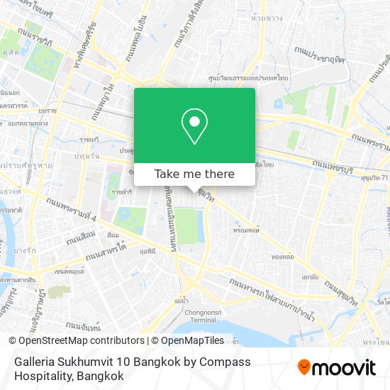 Galleria Sukhumvit 10 Bangkok by Compass Hospitality map