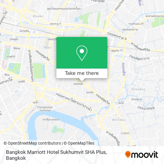 Bangkok Marriott Hotel Sukhumvit SHA Plus map