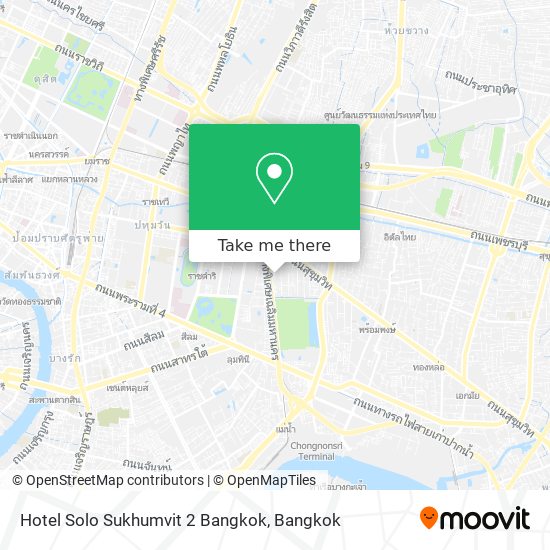 Hotel Solo Sukhumvit 2 Bangkok map