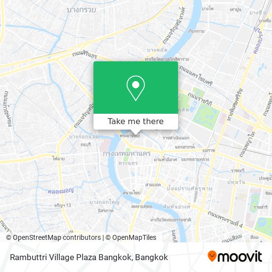 Rambuttri Village Plaza Bangkok map