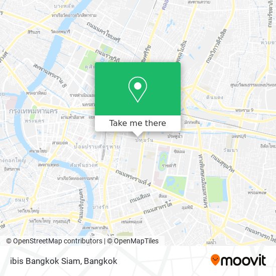 ibis Bangkok Siam map