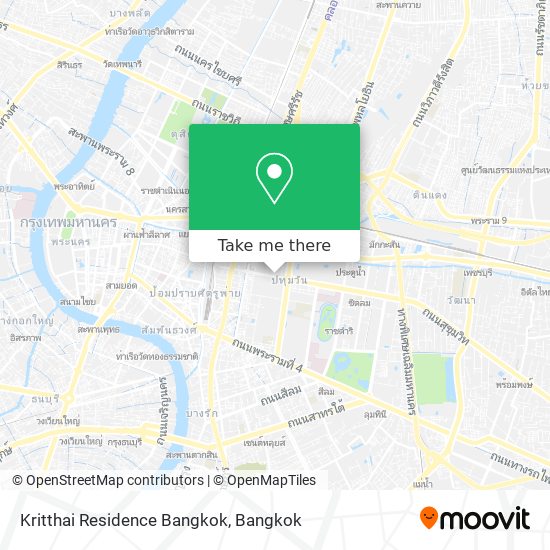 Kritthai Residence Bangkok map