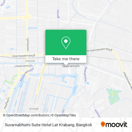 Suvarnabhumi Suite Hotel Lat Krabang map