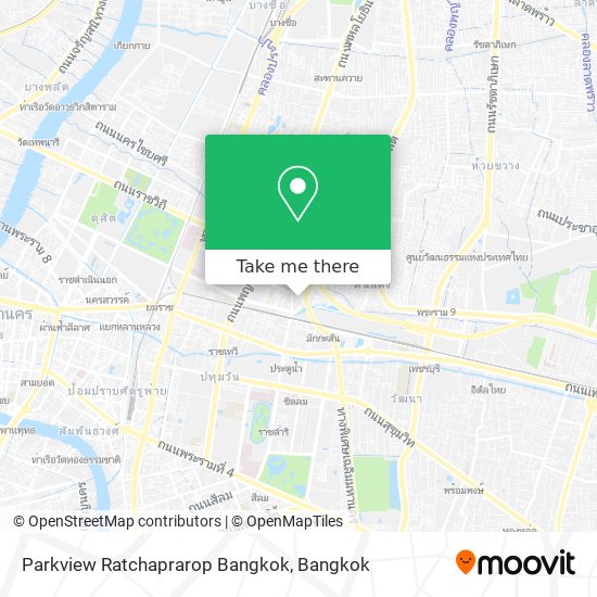 Parkview Ratchaprarop Bangkok map