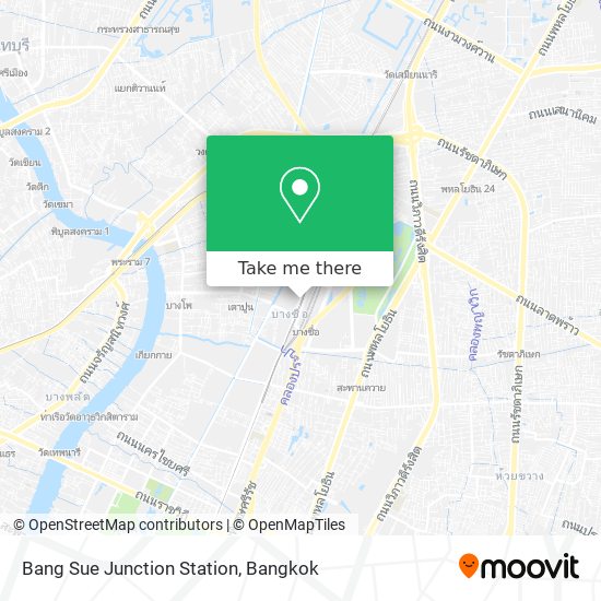 Bang Sue Junction Station map