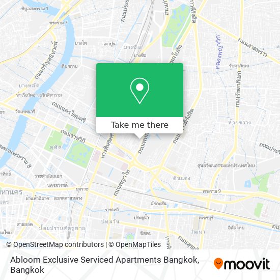 Abloom Exclusive Serviced Apartments Bangkok map