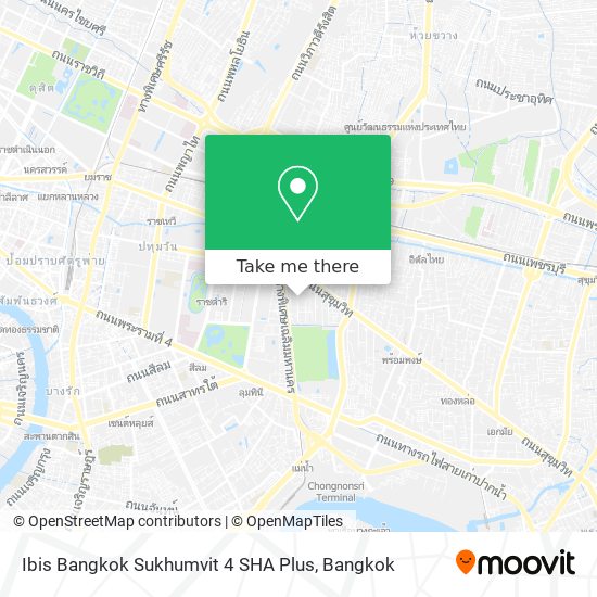 Ibis Bangkok Sukhumvit 4 SHA Plus map