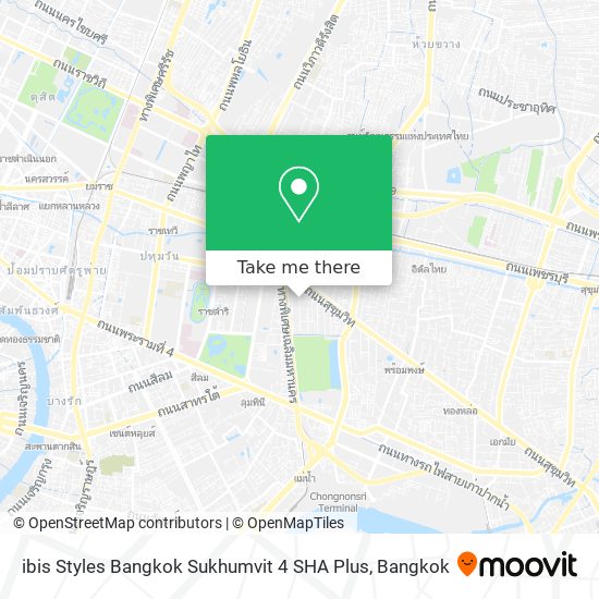 ibis Styles Bangkok Sukhumvit 4 SHA Plus map