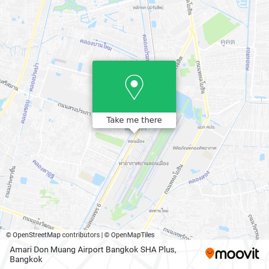 Amari Don Muang Airport Bangkok SHA Plus map