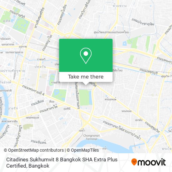 Citadines Sukhumvit 8 Bangkok SHA Extra Plus Certified map