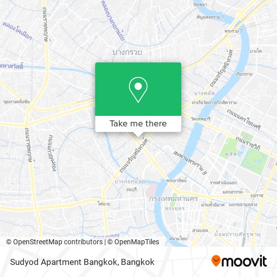 Sudyod Apartment Bangkok map