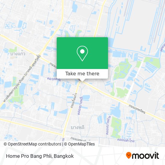 Home Pro Bang Phli map