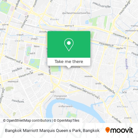 Bangkok Marriott Marquis Queen s Park map