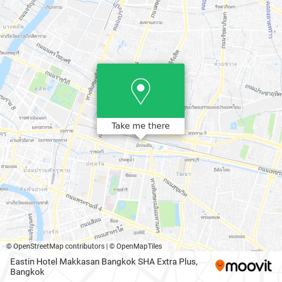 Eastin Hotel Makkasan Bangkok SHA Extra Plus map