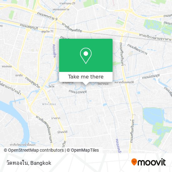 วัดทองใน map