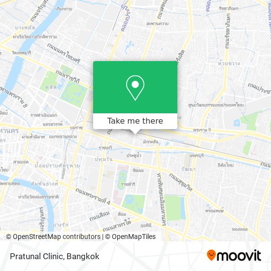 Pratunal Clinic map