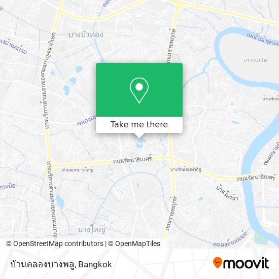 บ้านคลองบางพลู map