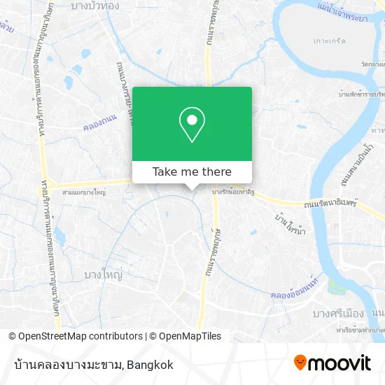 บ้านคลองบางมะขาม map