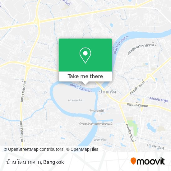 บ้านวัดบางจาก map