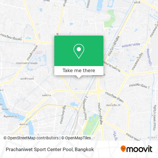 Prachaniwet Sport Center Pool map