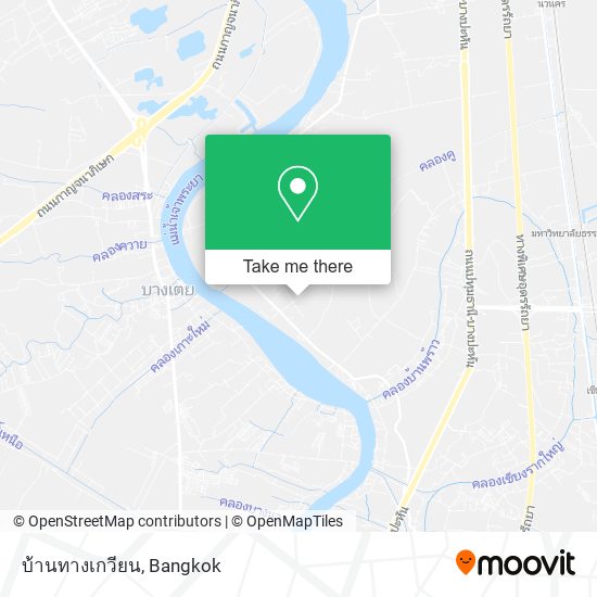 บ้านทางเกวียน map