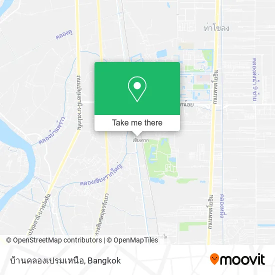 บ้านคลองเปรมเหนือ map