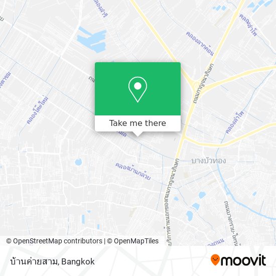 บ้านค่ายสาม map
