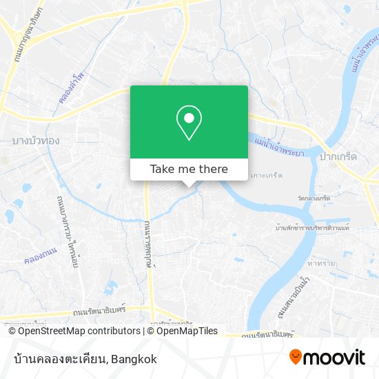 บ้านคลองตะเคียน map