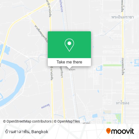 บ้านศาลาพัน map