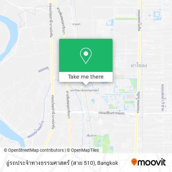 อู่รถประจำทางธรรมศาสตร์ (สาย 510) map