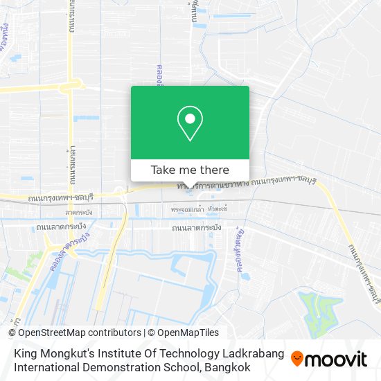 King Mongkut's Institute Of Technology Ladkrabang International Demonstration School map