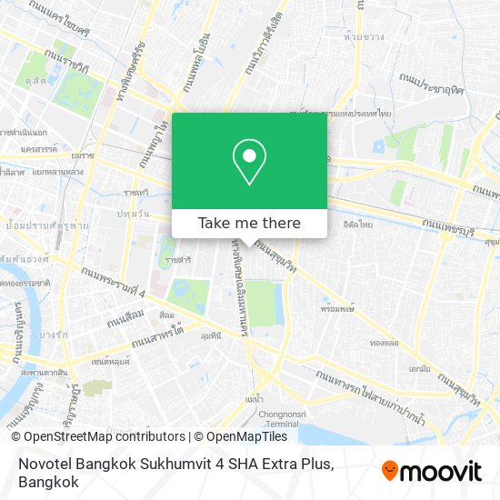 Novotel Bangkok Sukhumvit 4 SHA Extra Plus map