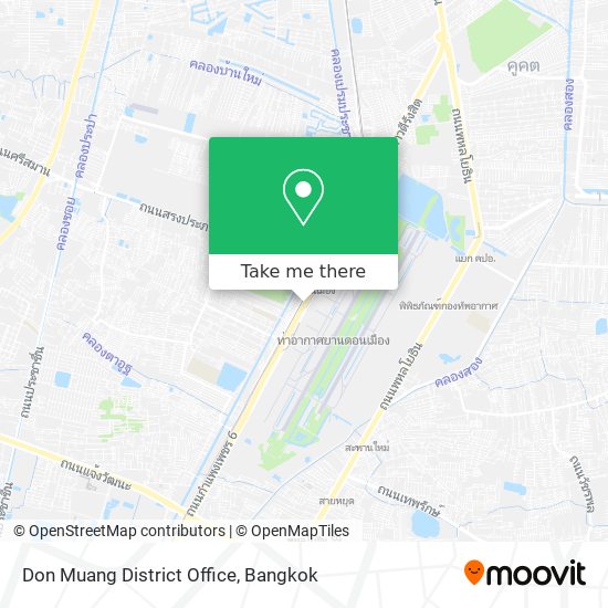 Don Muang District Office map