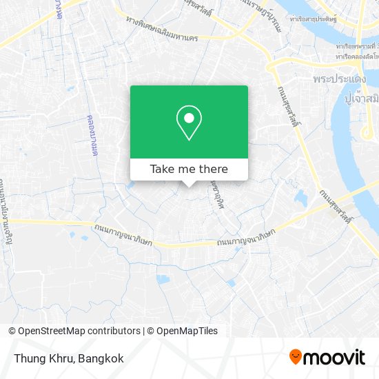 Thung Khru map