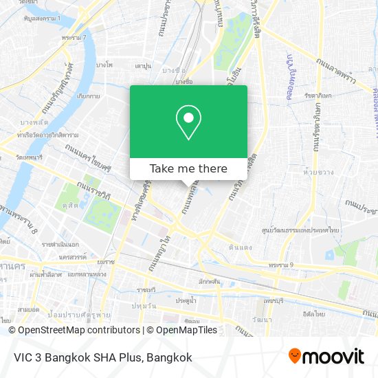 VIC 3 Bangkok SHA Plus map