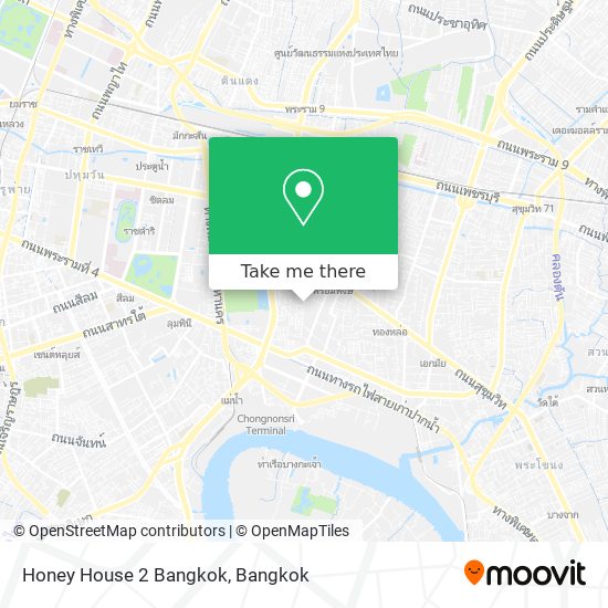 Honey House 2 Bangkok map