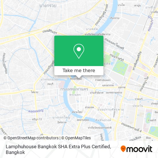 Lamphuhouse Bangkok SHA Extra Plus Certified map