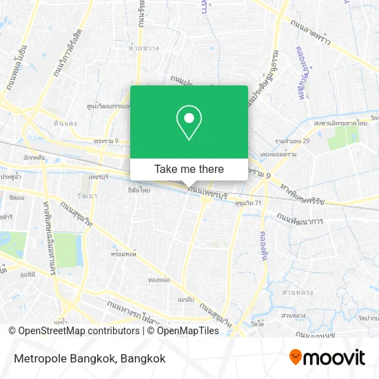Metropole Bangkok map