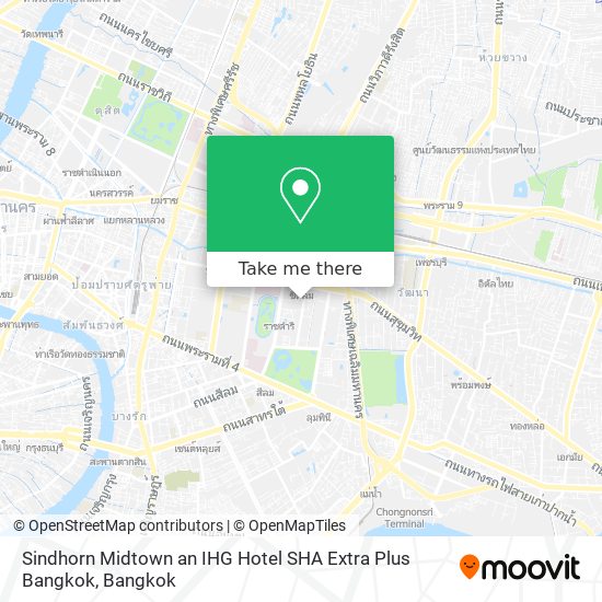 Sindhorn Midtown an IHG Hotel SHA Extra Plus Bangkok map