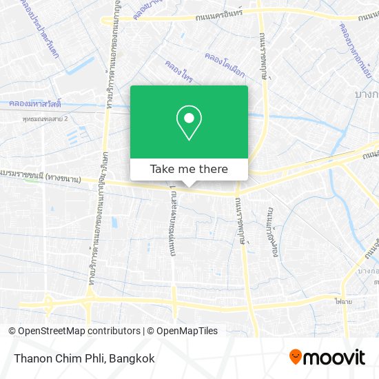 Thanon Chim Phli map