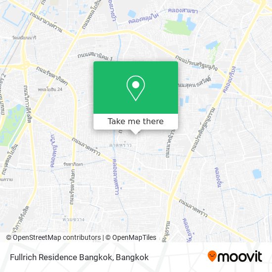 Fullrich Residence Bangkok map