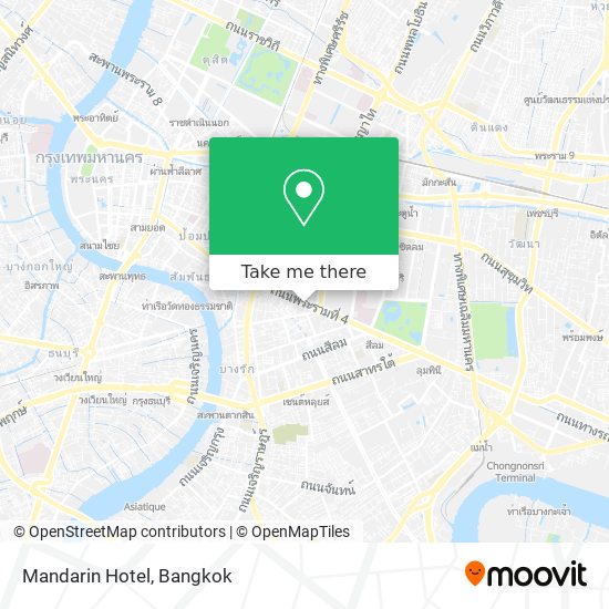 Mandarin Hotel map