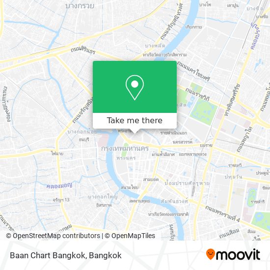 Baan Chart Bangkok map