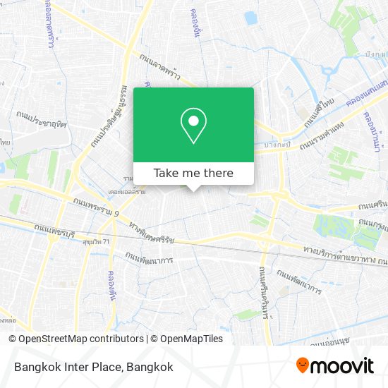 Bangkok Inter Place map