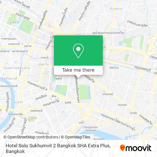 Hotel Solo Sukhumvit 2 Bangkok SHA Extra Plus map