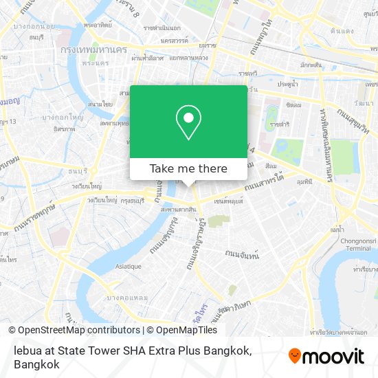 lebua at State Tower SHA Extra Plus Bangkok map